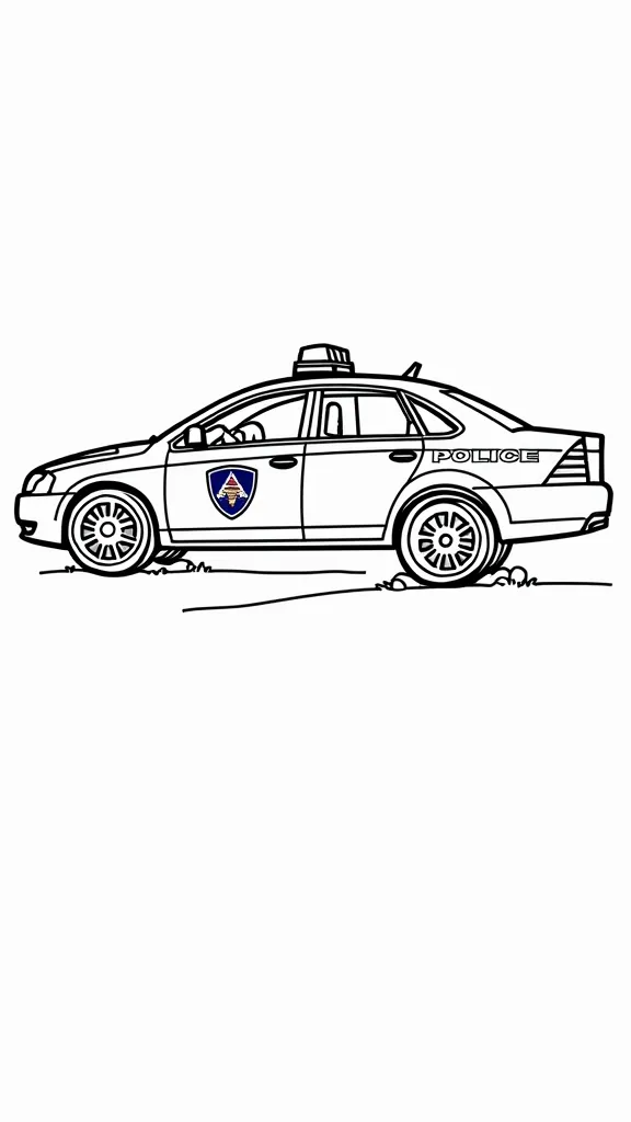 printable police coloring pages